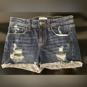 Size 27 Studio Blue jean shorts. EUC.